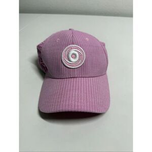 Pukka Adjustable Women's Embroidered  Logo Golf Cap Hat Pink Cotton
